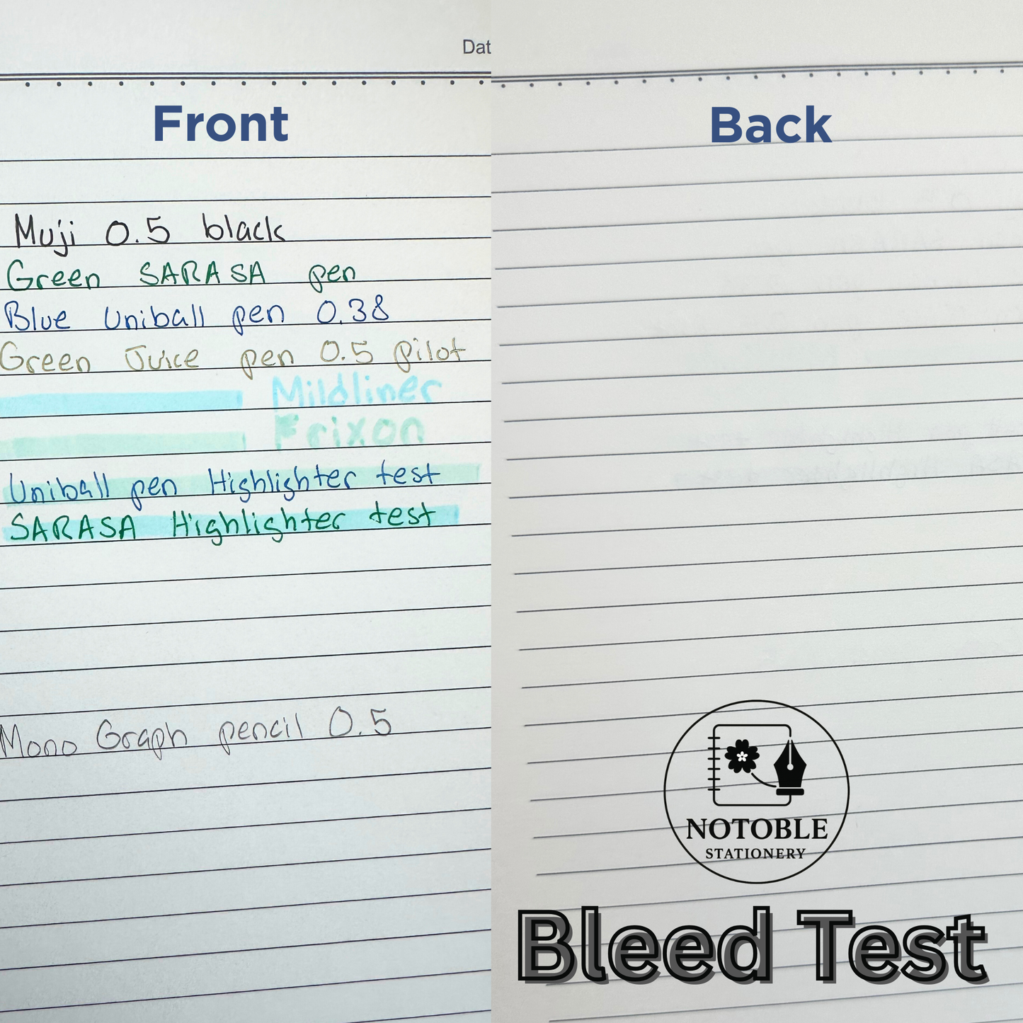 Discounted Notoble Notebook — Perfectly Imperfect Edition