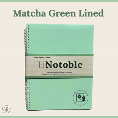 The Notoble Notebook -Single Color Packs