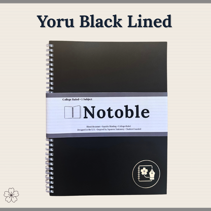 The Notoble Notebook -Single Color Packs