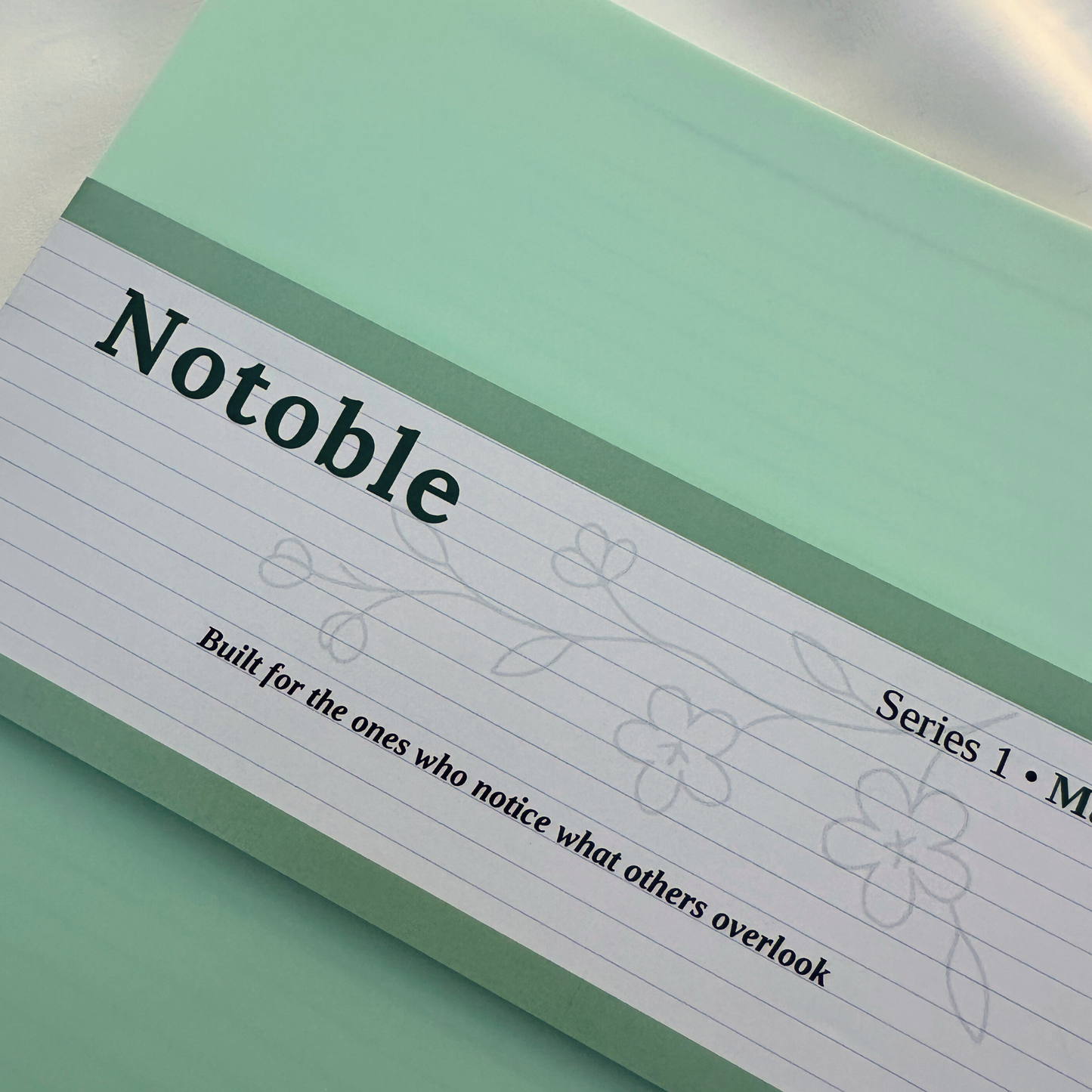Discounted Notoble Notebook — Perfectly Imperfect Edition