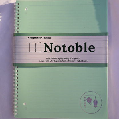 Discounted Notoble Notebook -Minor Hole Misalignment